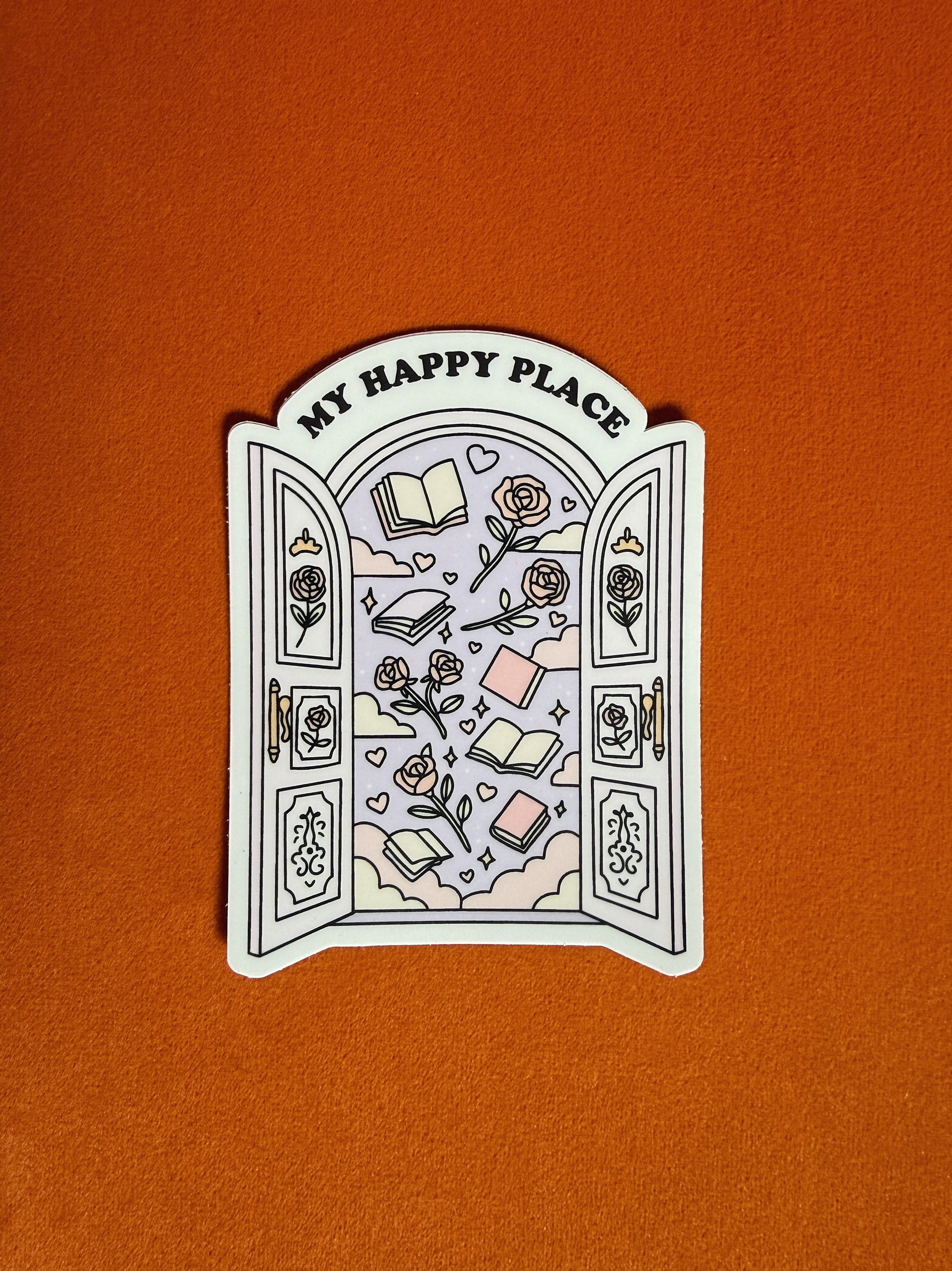 Magical BRB I’m Reading Sticker