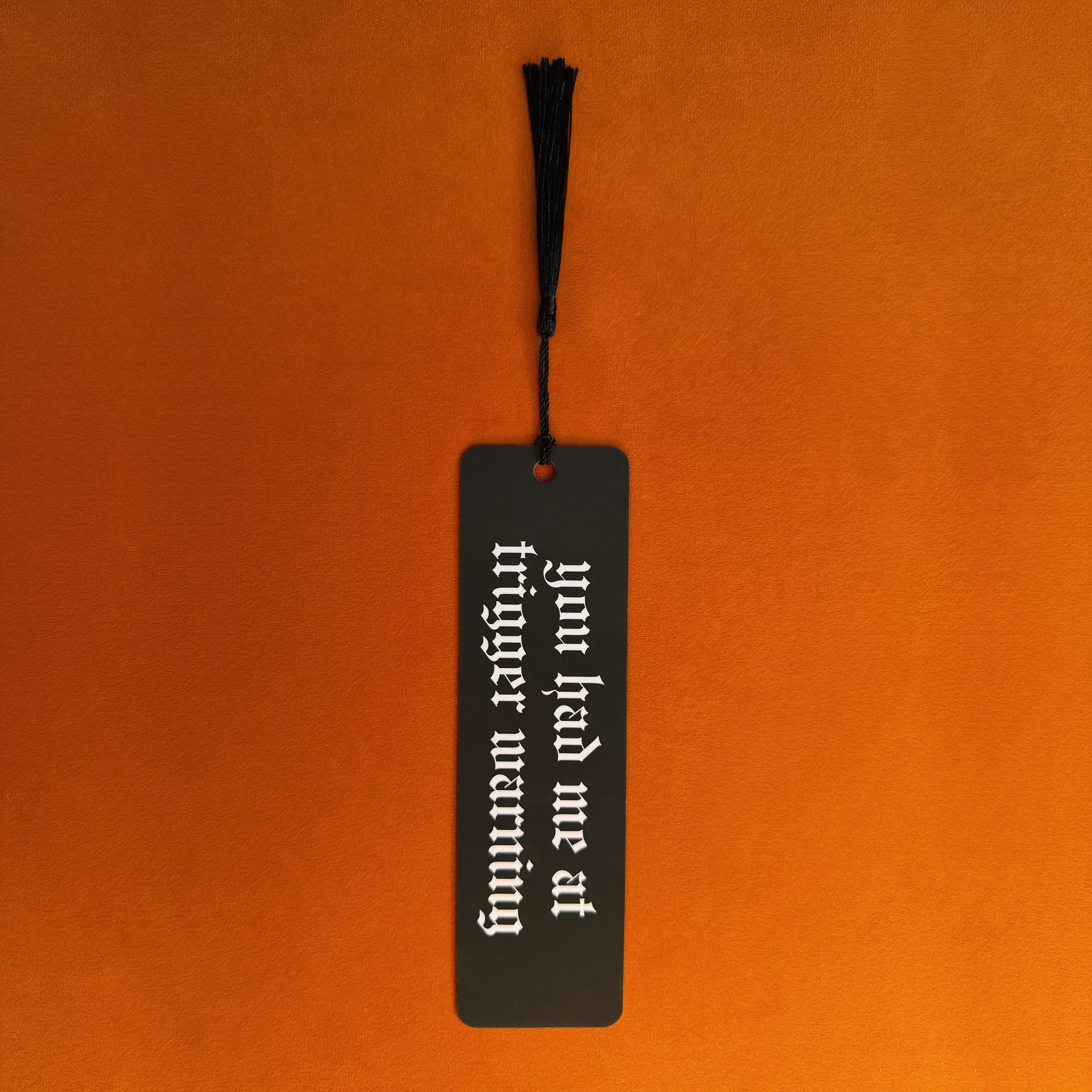 You Had Me At Trigger Warning Bookmark