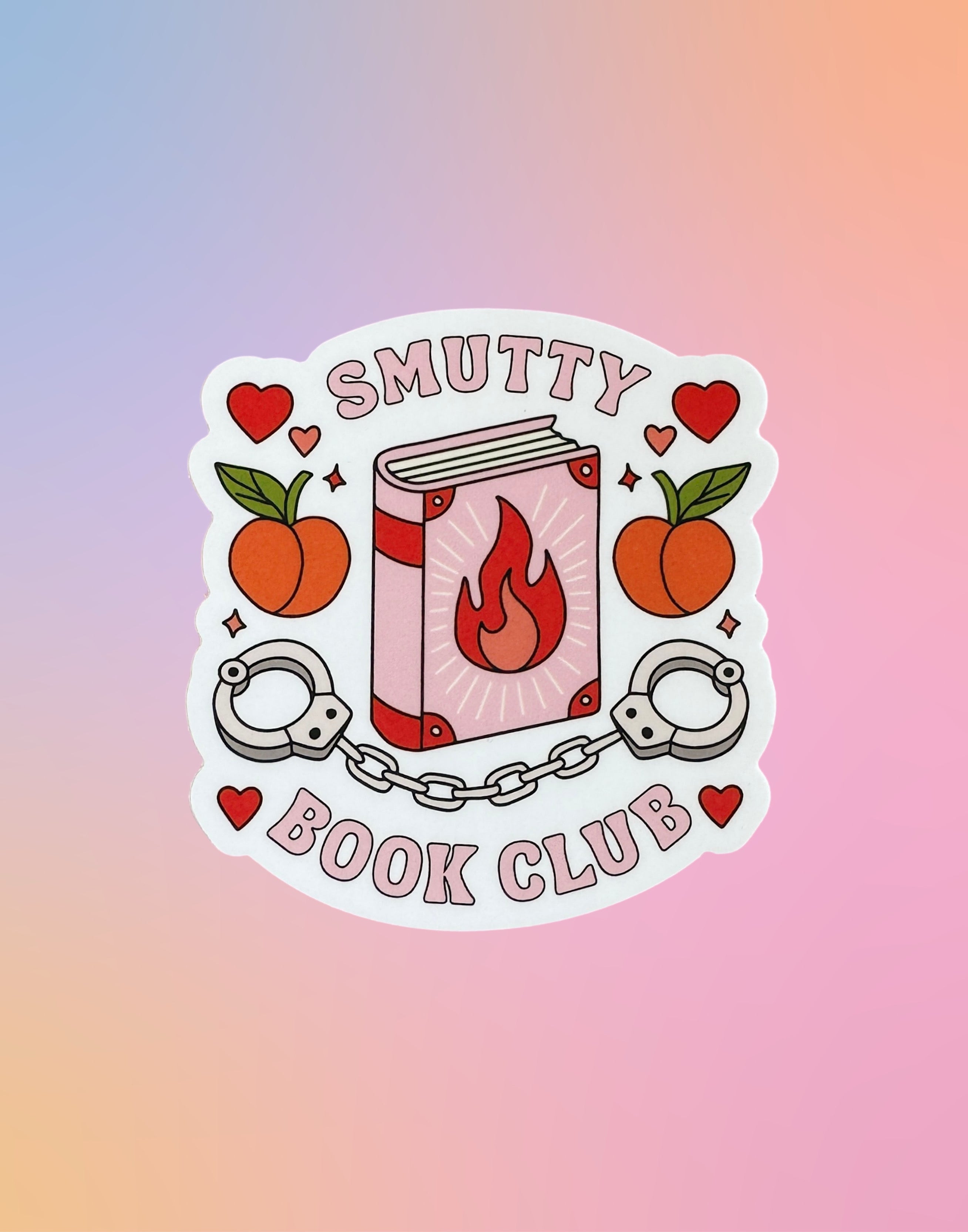Smutty Bookclub Sticker