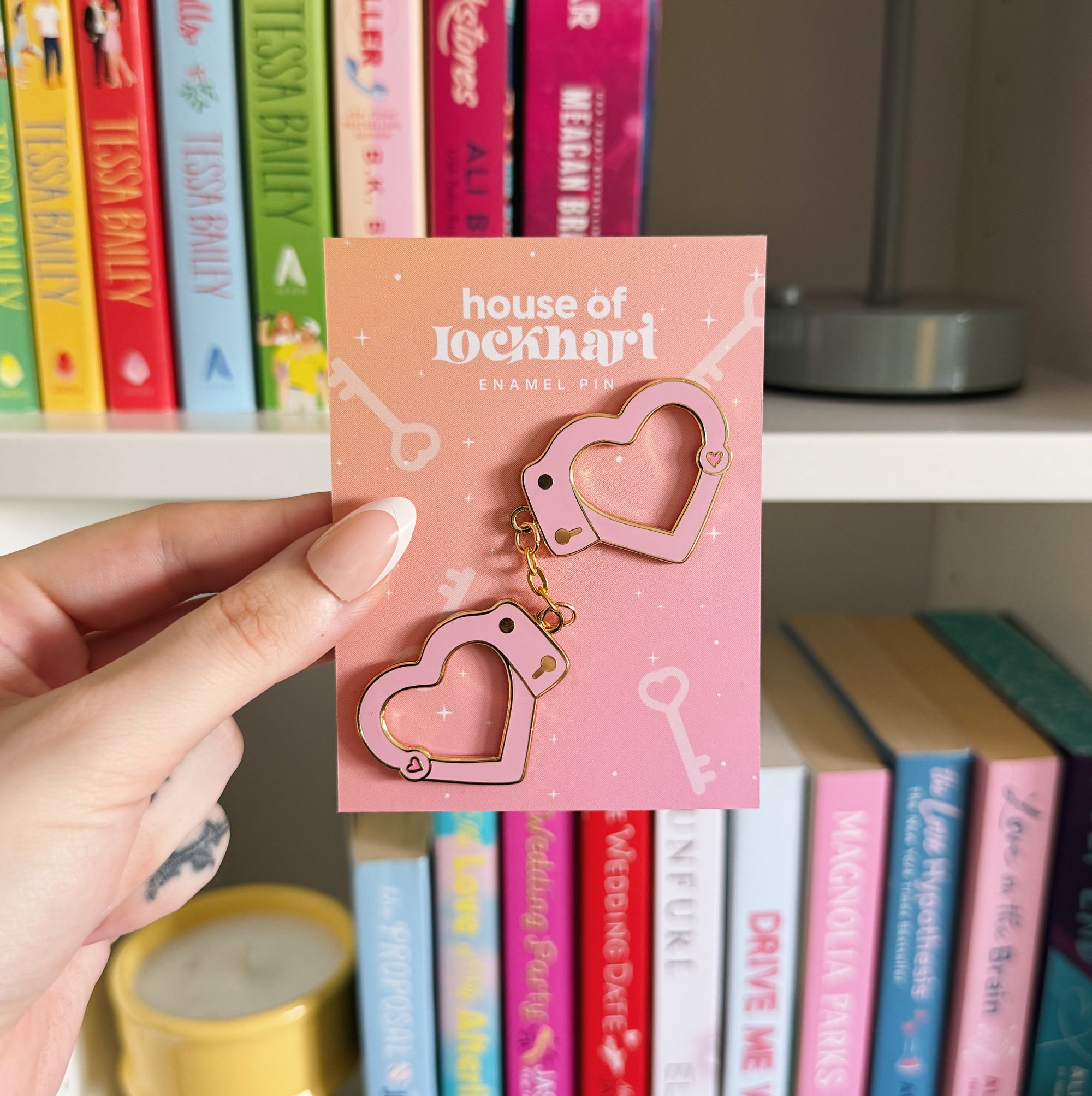 Pink Handcuffs Pin