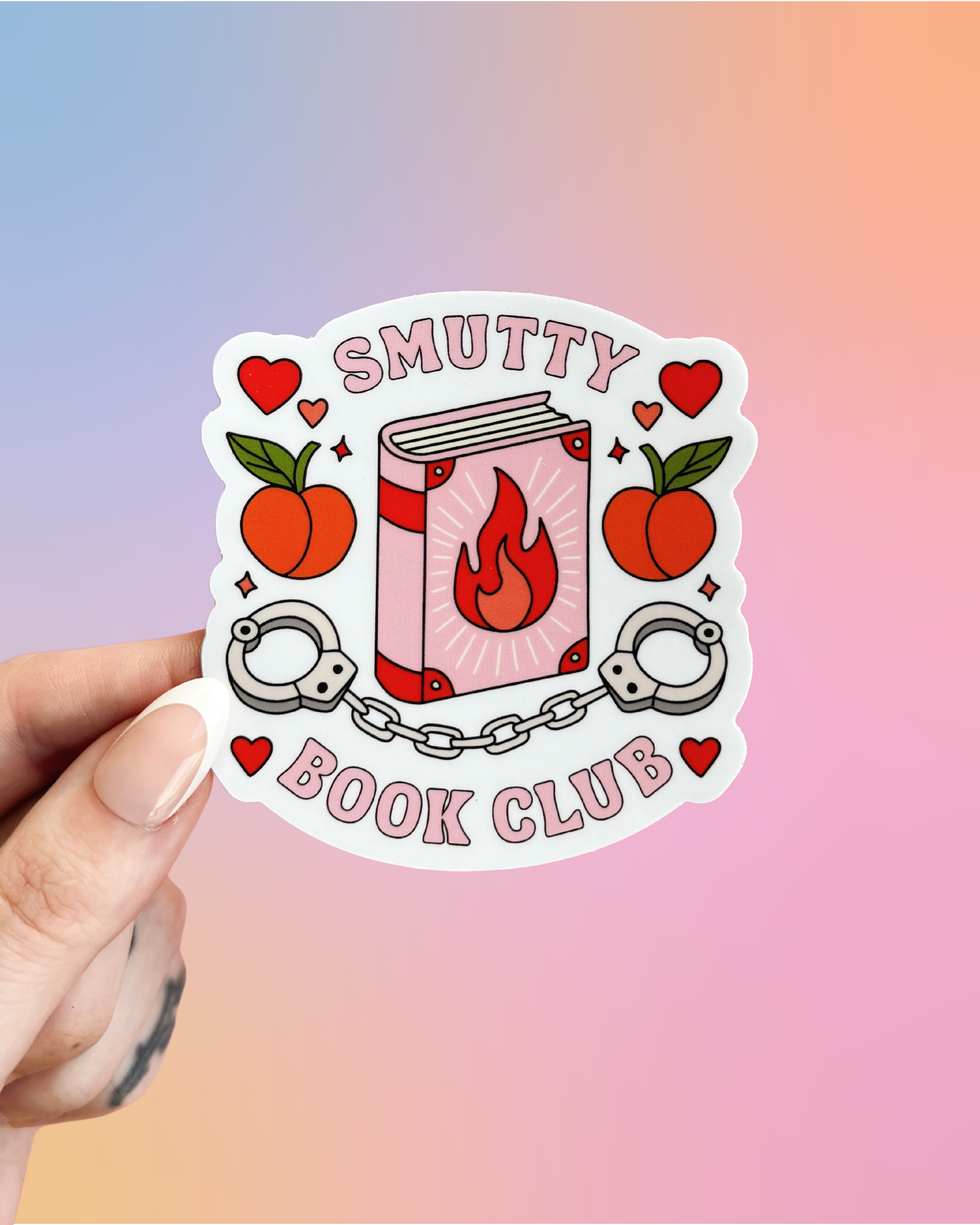 Smutty Bookclub Sticker