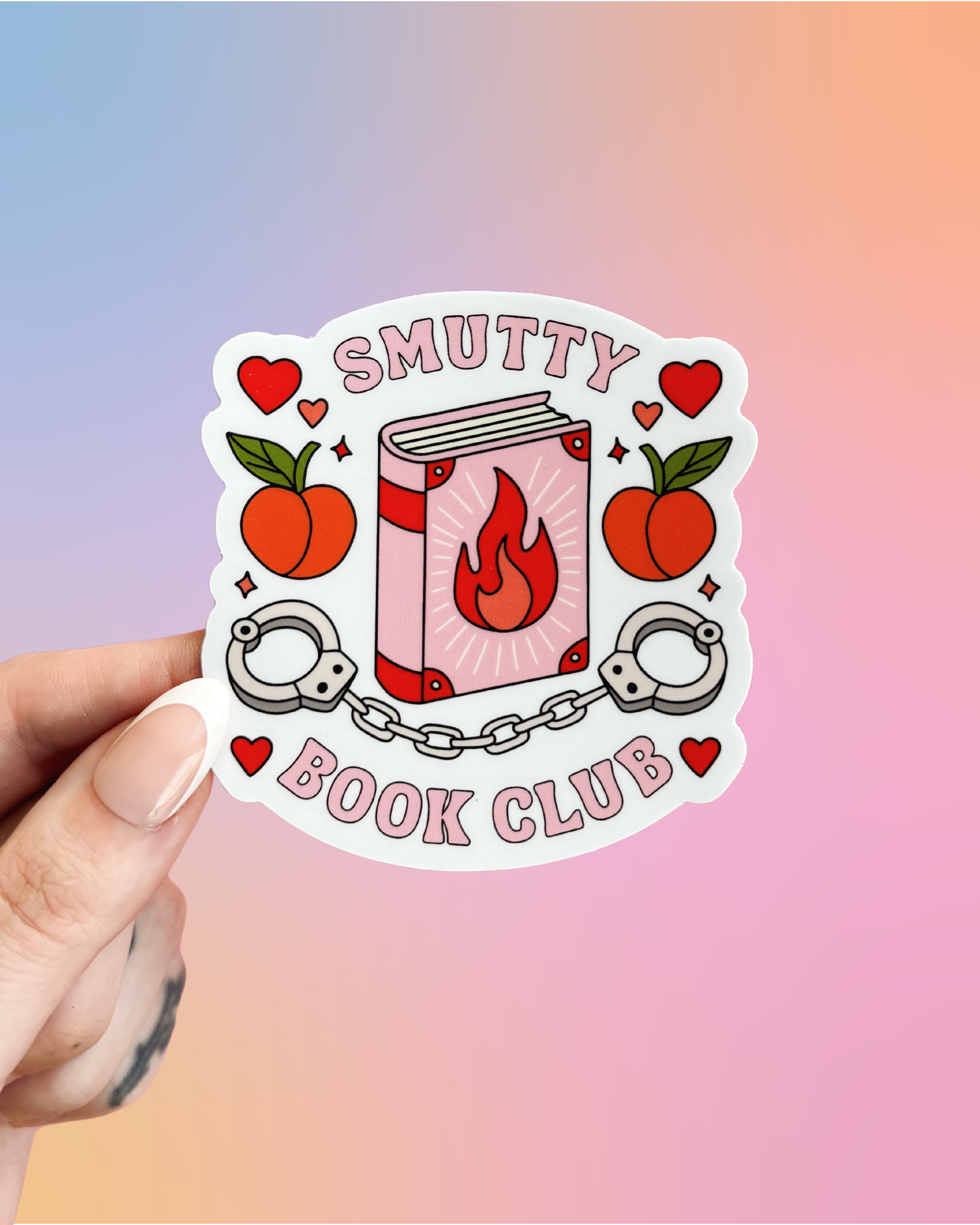 Smutty Bookclub Sticker